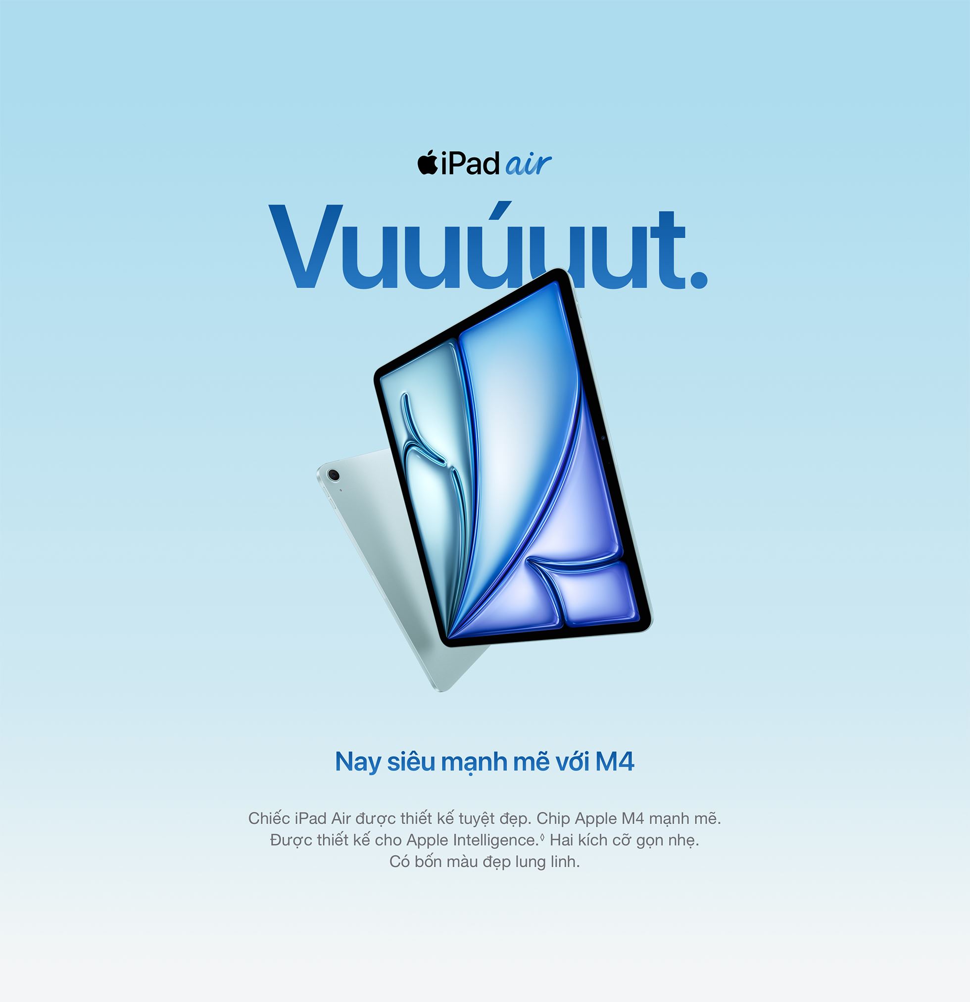 iPad Air M4 11 inch WiFi 128GB - Tổng Quan