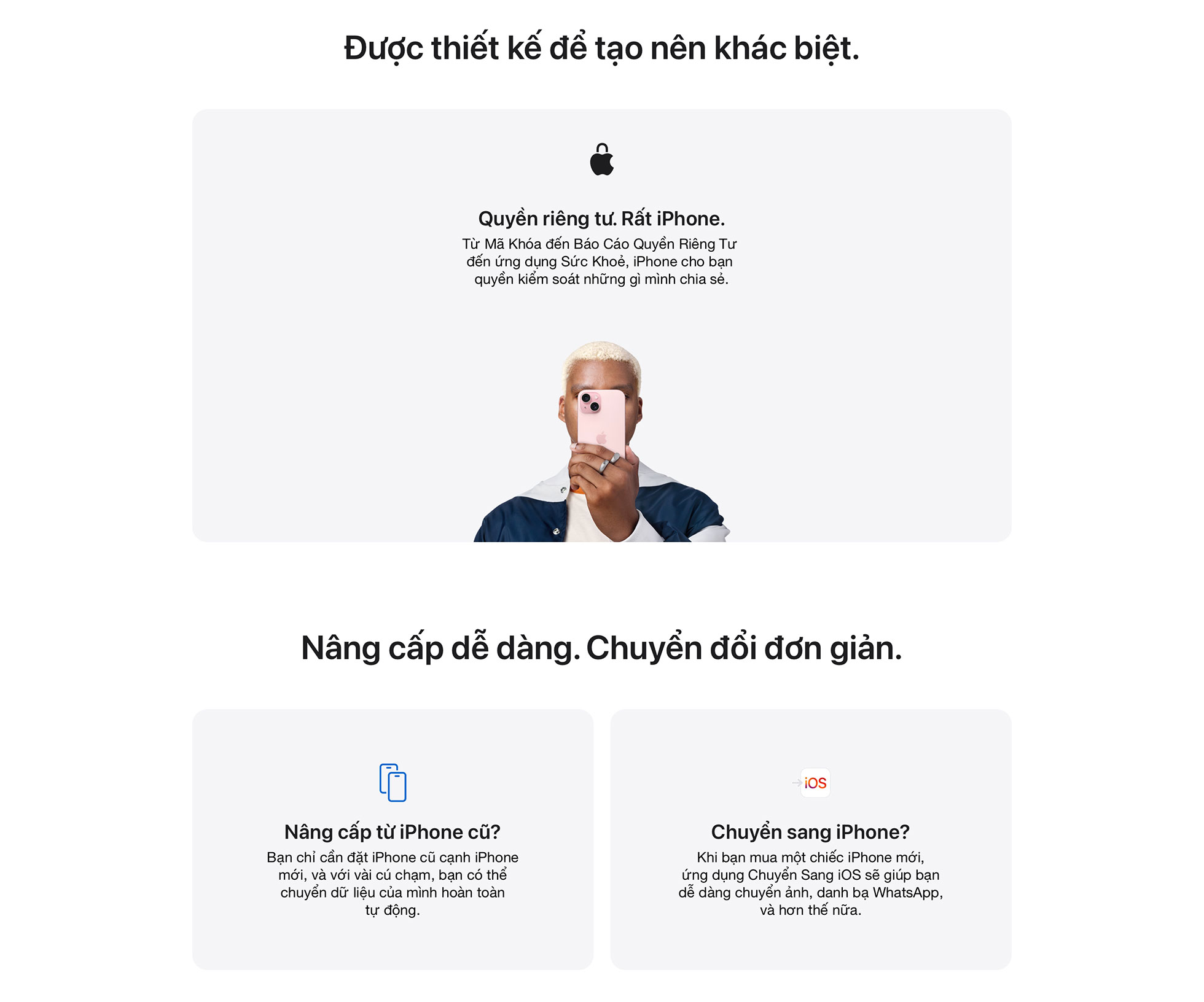 iPhone 15 256GB Chuyển Đổi