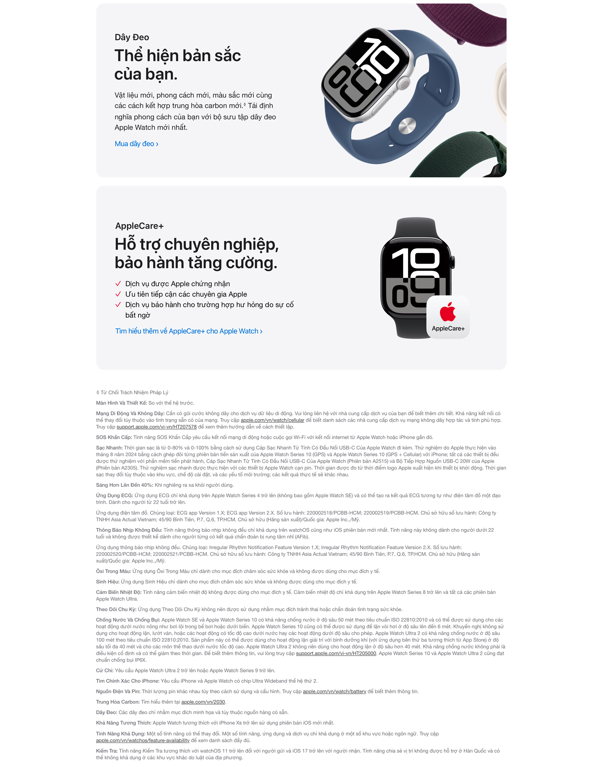 Apple Watch Series 10 GPS + Cellular 46mm viền Titanium dây Milan - Phụ kiện