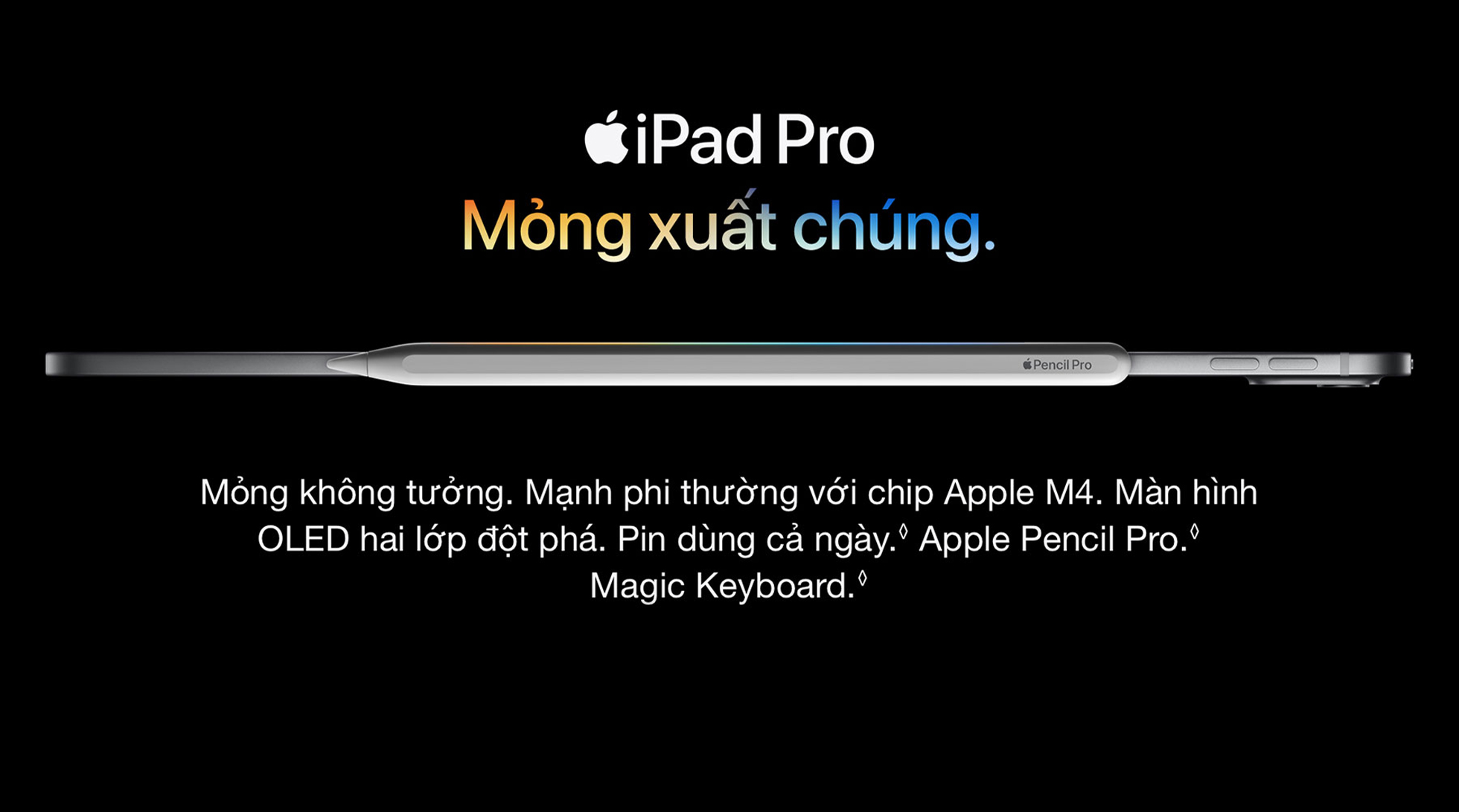 iPad Pro M4 13 inch Nano WiFi 2TB - Tổng Quan