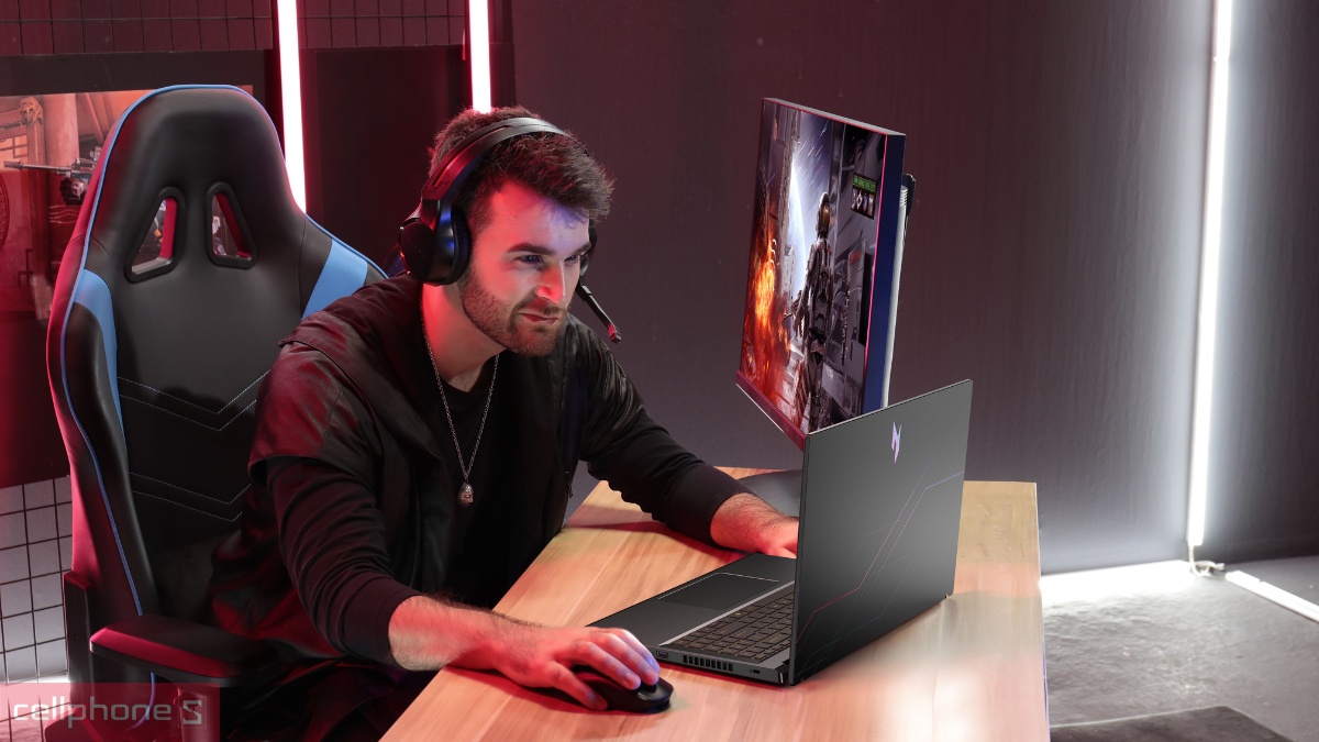 Đa nhiệm với RAM DDR5 trên Laptop Acer Gaming Nitro V 15 ProPanel ANV15-52-50VA