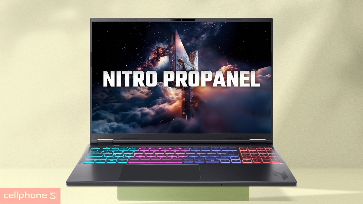Màn hình laptop Acer Gaming Nitro ProPanel AN16S-61-R9CN