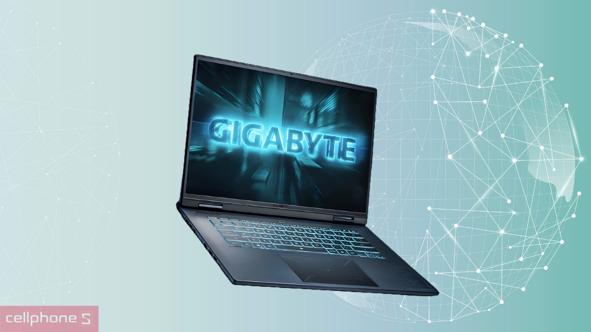 SSD laptop Gigabyte gaming A16 GA65H 5THP3VN893SH