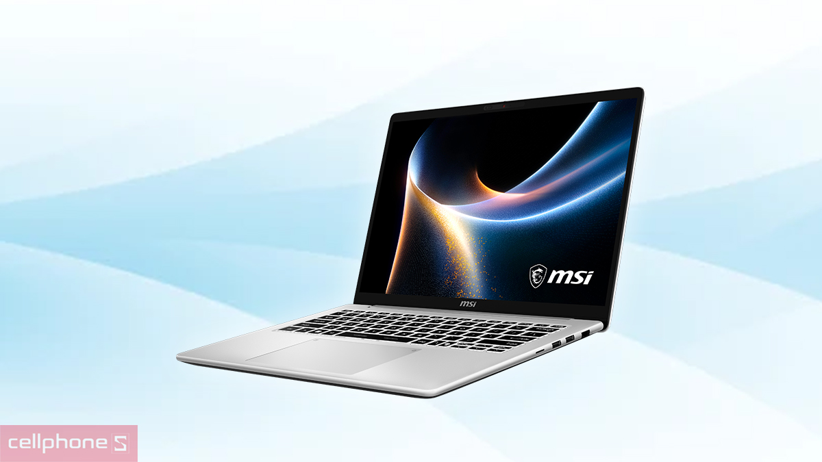 Thời lượng pin 42 Whr bền bỉ của Laptop MSI Modern 14S G3MG-003VN