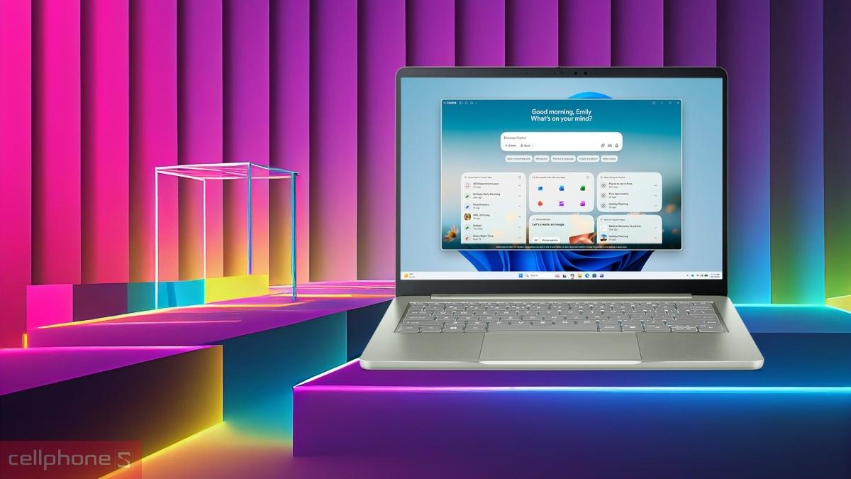 Công nghệ AI laptop Acer Swift Air 14 SFA14-I31-34NF