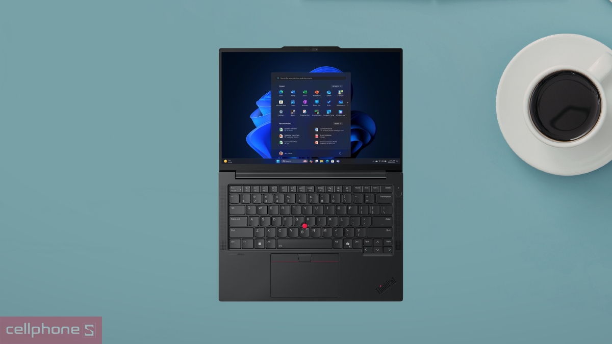 Thiết kế laptop Lenovo ThinkPad E14 Gen 7 21T90029VN