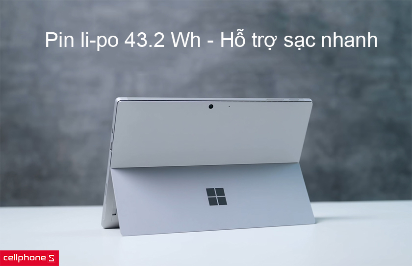 Pin dung lượng cao hỗ trợ sạc nhanh