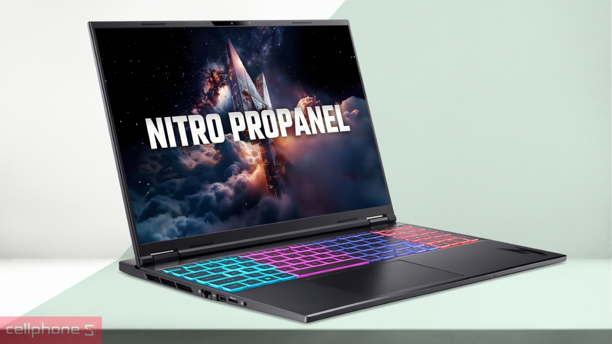 Cấu hình laptop Acer Gaming Nitro ProPanel AN16S-61-R9CN