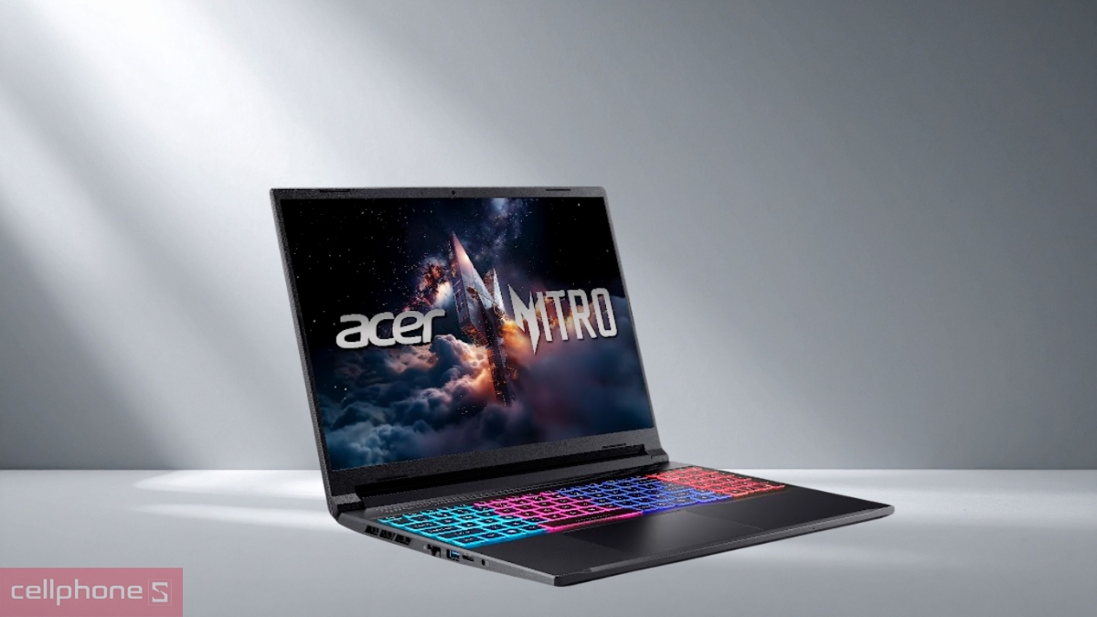 Bộ nhớ RAM, ổ cứng của laptop Acer Gaming Nitro V 16S ProPanel ANV16S-41-R337