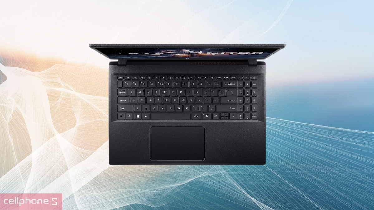 Thiết kế laptop Acer Gaming Nitro V 15 ProPanel ANV15-52-59AA