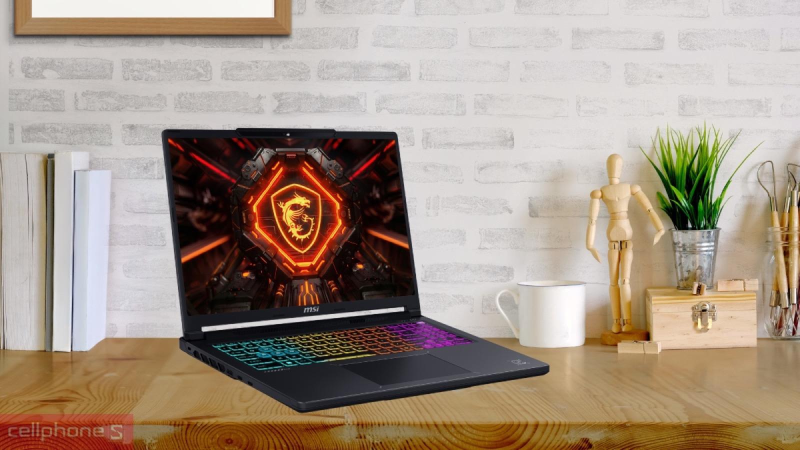 Khả năng đa nhiệm mượt mà trên Laptop MSI Crosshair 16 HX E14WEK-076VN