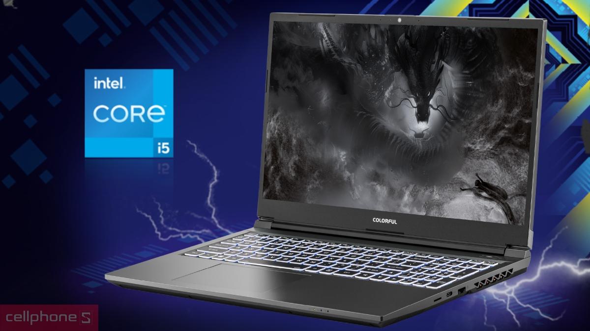 CPU laptop Colorful EVOL X15 XS