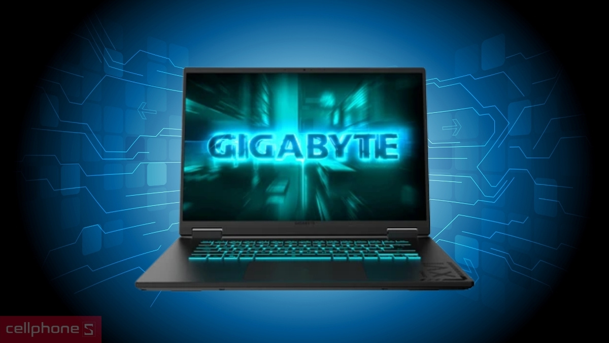 Cấu hình laptop Gigabyte gaming A16 GA65H 5THP3VN893SH