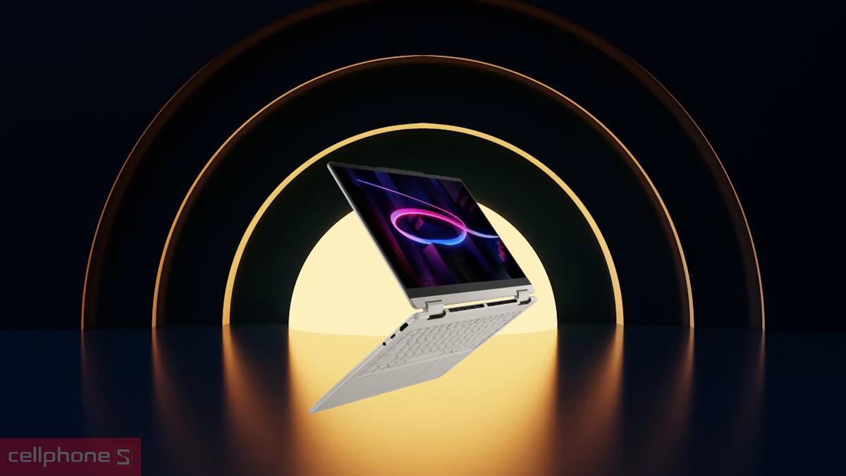 Cổng kết nối của laptop Lenovo Yoga 7 2-in-1 14IPH11 83TC002KVN