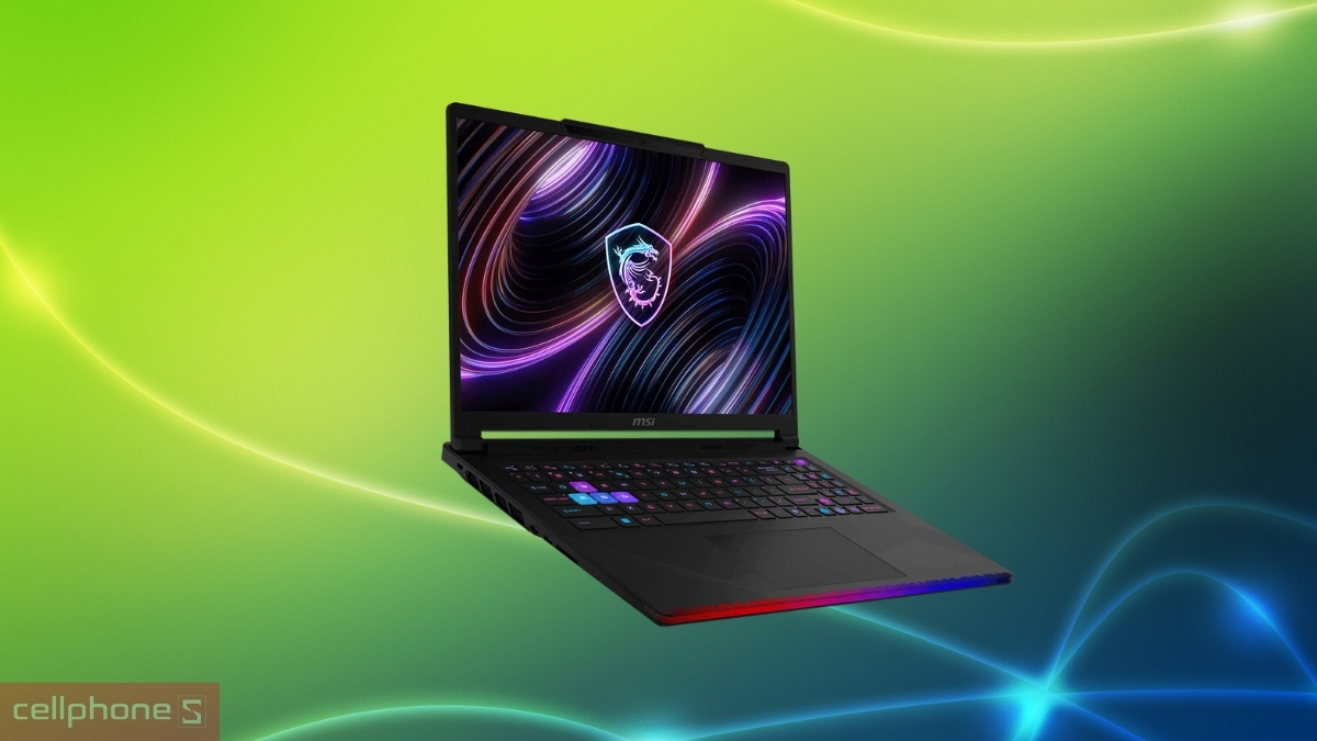 Thiết kế laptop MSI Raider 16 Max HX B2WI-095VN