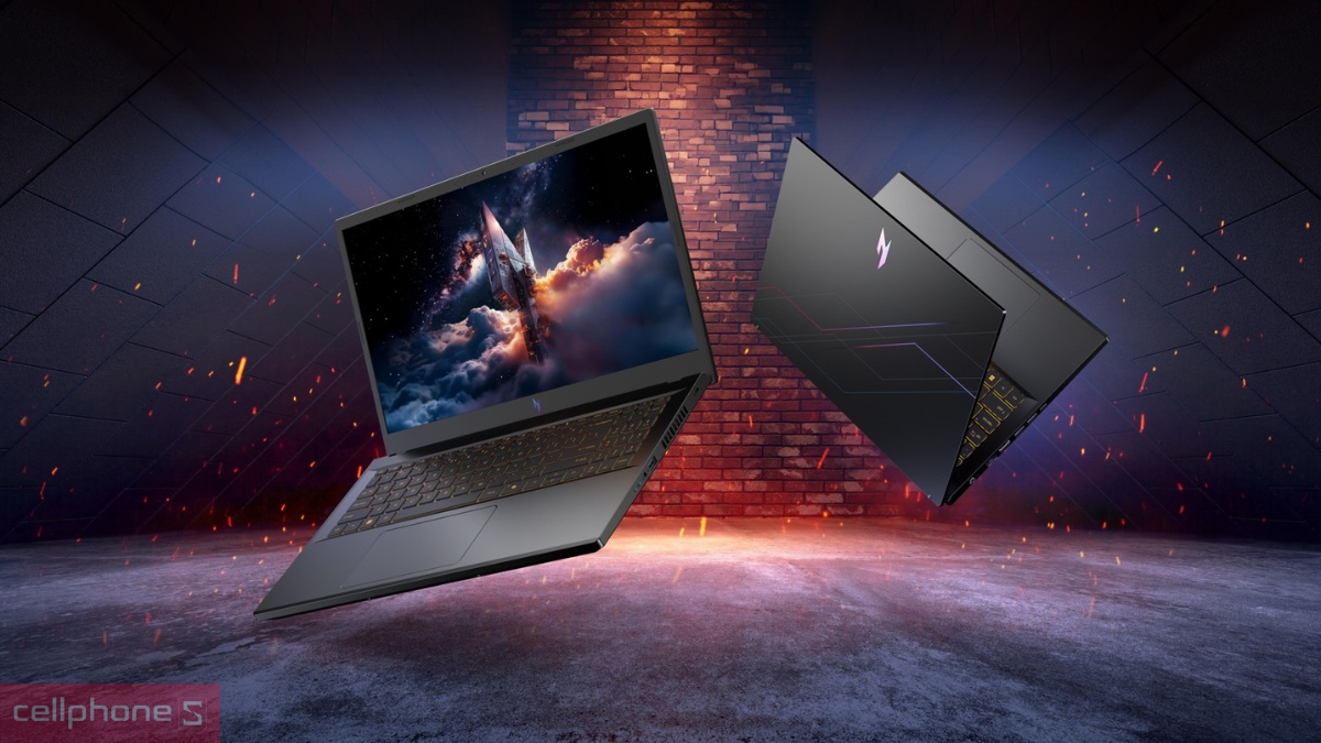 Thiết kế Laptop Acer Gaming Nitro V 15 ProPanel ANV15-52-50VA