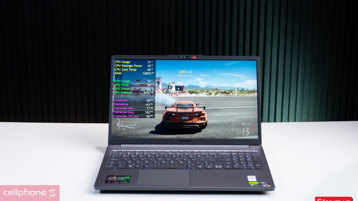 Màn hình, chất lượng hiển thị của laptop Lenovo LOQ 15ARP10E 83S0007AVN