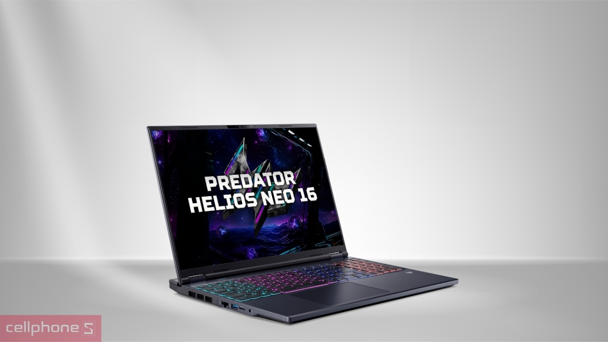 Hiệu năng Laptop Acer Gaming Predator Helios Neo 16 PHN16-I31-50H7