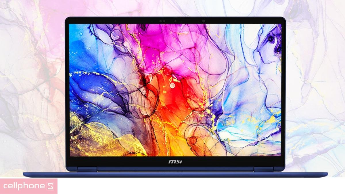 Màn hình laptop MSI Prestige 14 Flip AI+ Vincent van Gogh Edition - The Starry Night 14T235-259VN
