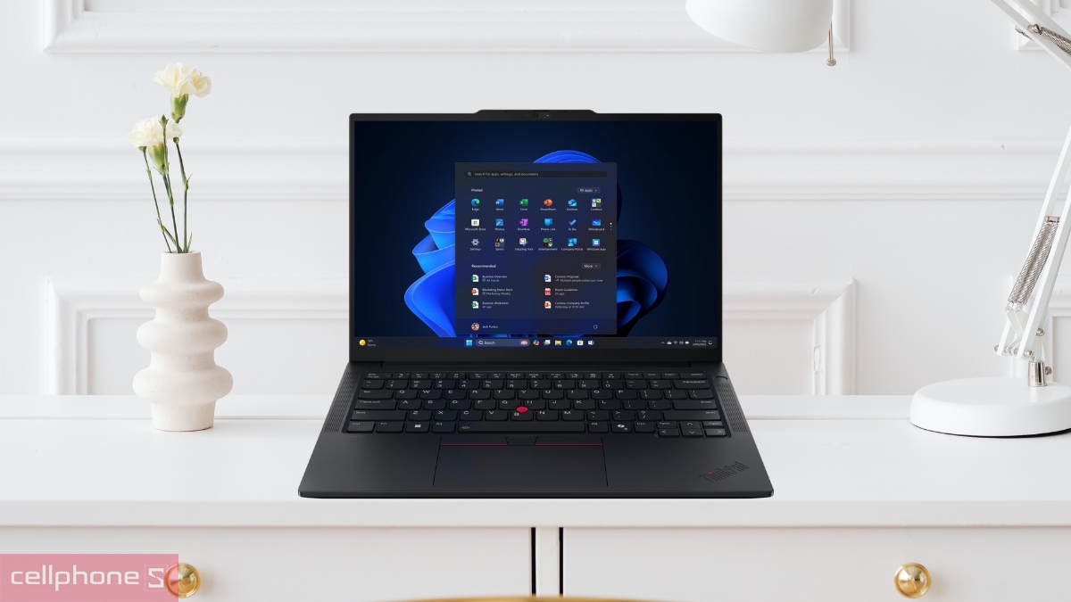 Màn hình, chất lượng hiển thị của laptop Lenovo ThinkPad E14 Gen 7 21SX002YVN