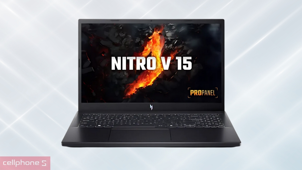 Hiệu năng xử lý đồ họa, tính toán của laptop Acer Gaming Nitro V 15 ProPanel ANV15-41-R0FE