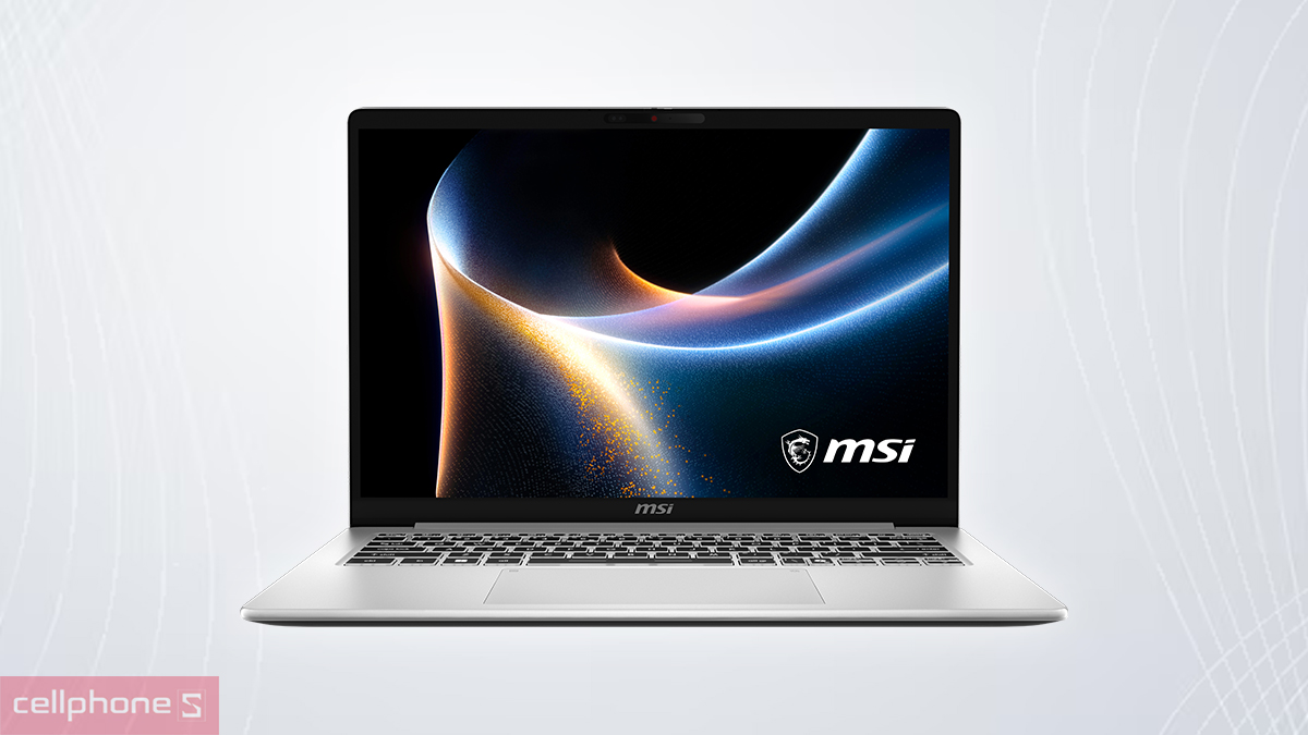 Màn hình tần số quét 120Hz mượt mà trên Laptop MSI Modern 14S G3MG-003VN