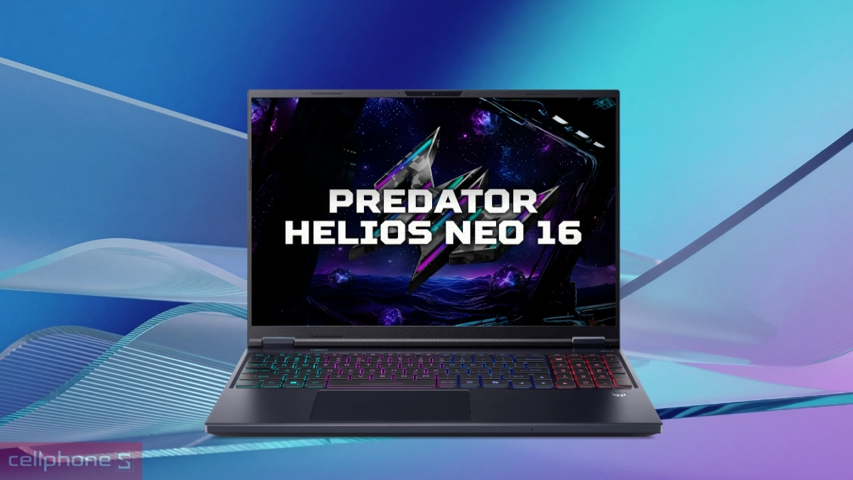 Hiệu năng Laptop Acer Gaming Predator Helios Neo 16 PHN16-I31-74MN