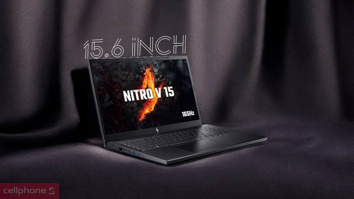 Tần số quét, chất lượng hiển thị của laptop Acer Gaming Nitro V 15 ANV15-41-R732