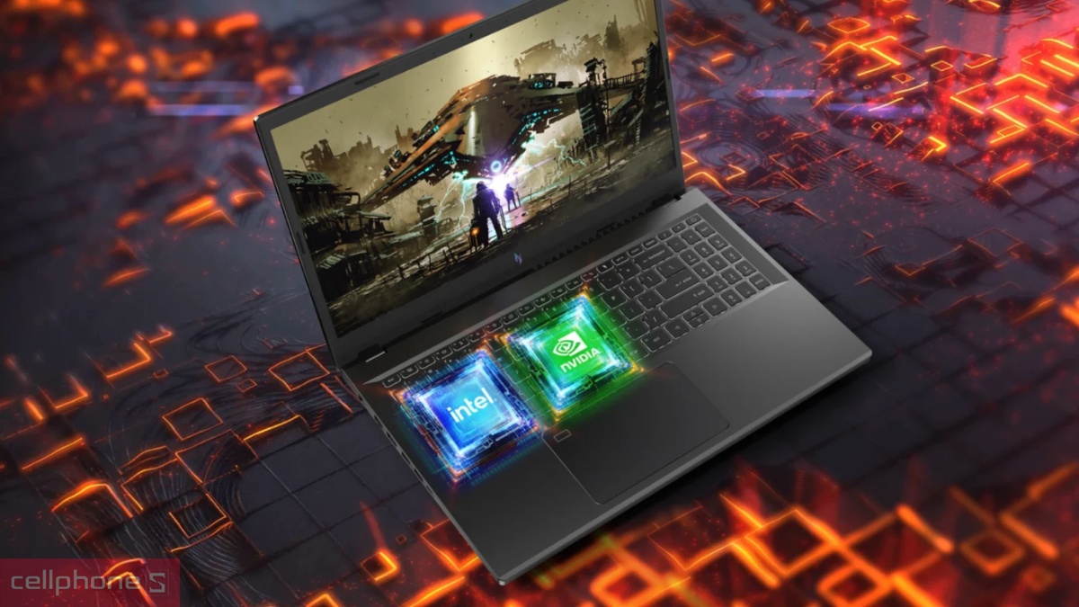 Hiệu năng Laptop Acer Gaming Nitro V 15 ProPanel ANV15-52-50VA