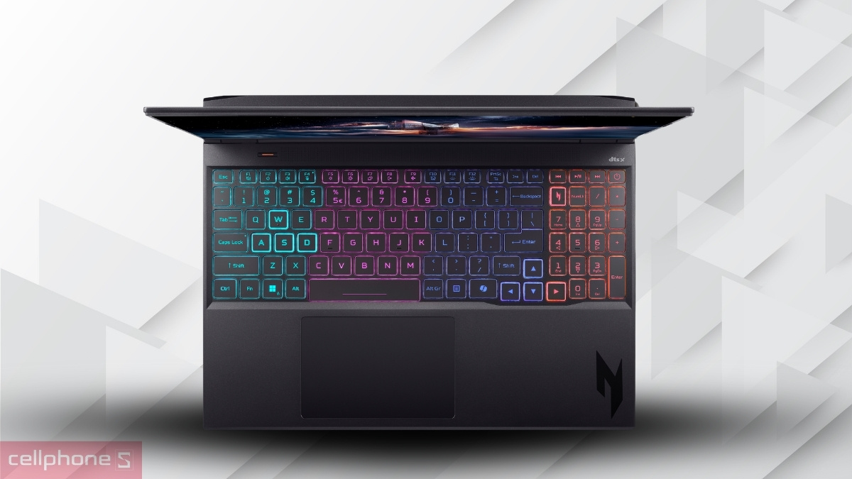 Thiết kế laptop Acer Gaming Nitro 16 AI ProPanel AN16S-61-R193