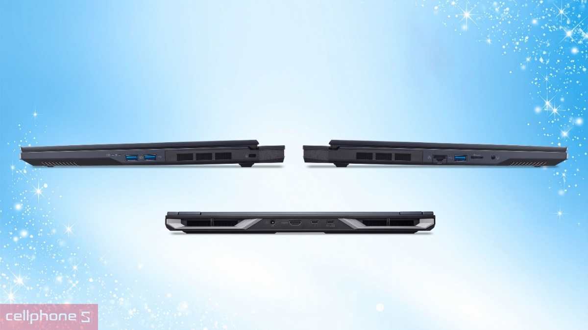 Cổng kết nôi laptop Acer Gaming Predator Helios Neo 16 PHN16-I31-50H7