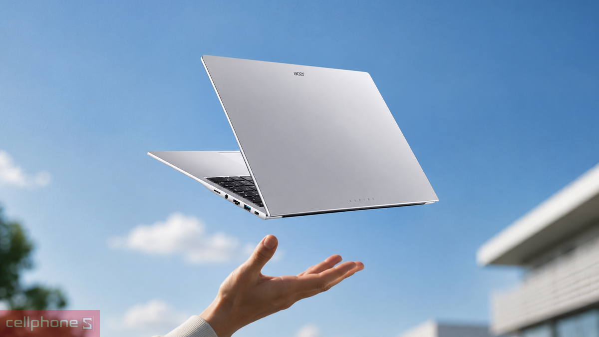 Thiết kế laptop Acer Aspire Lite 16 AI AL16-71P-582Q