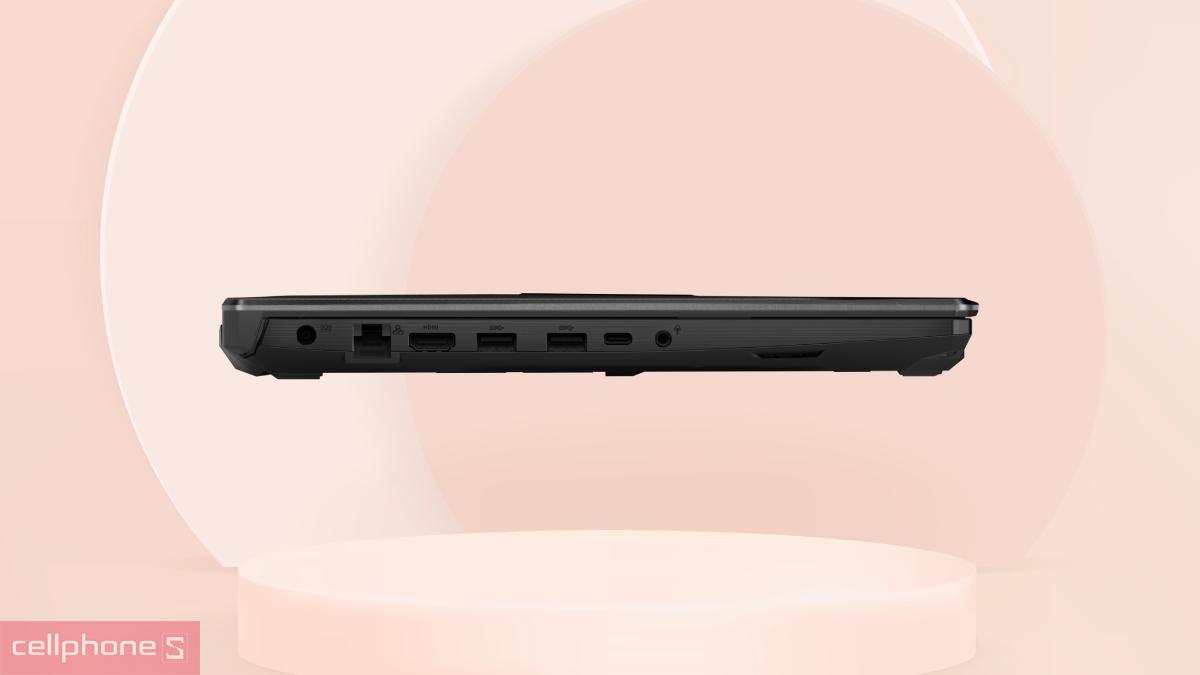 Cổng kết nối laptop ASUS TUF Gaming A15 FA506NCG-HN390W