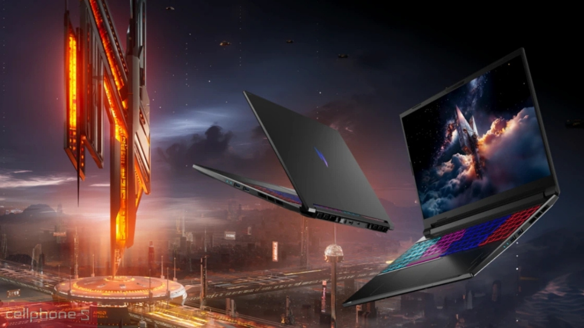Bộ nhớ RAM, ổ cứng của laptop Acer Gaming Nitro V 16 AI ProPanel ANV16S-61-R0B8