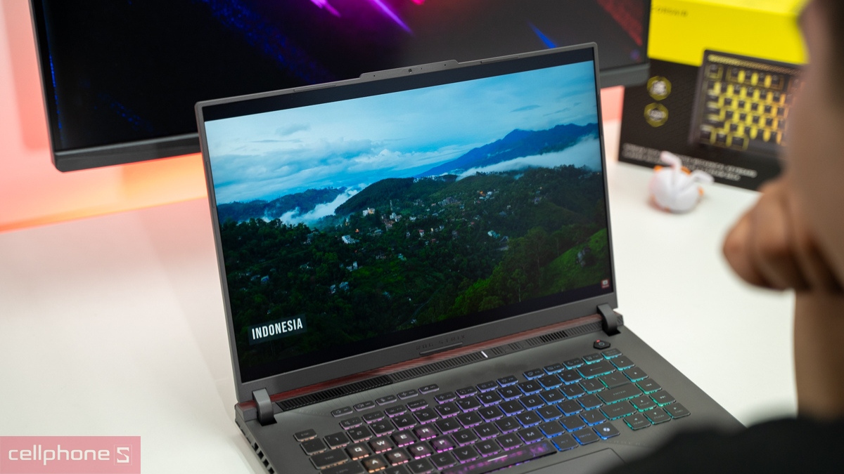 Thiết kế Laptop Asus Rog Strix G16 G614PH S5101W