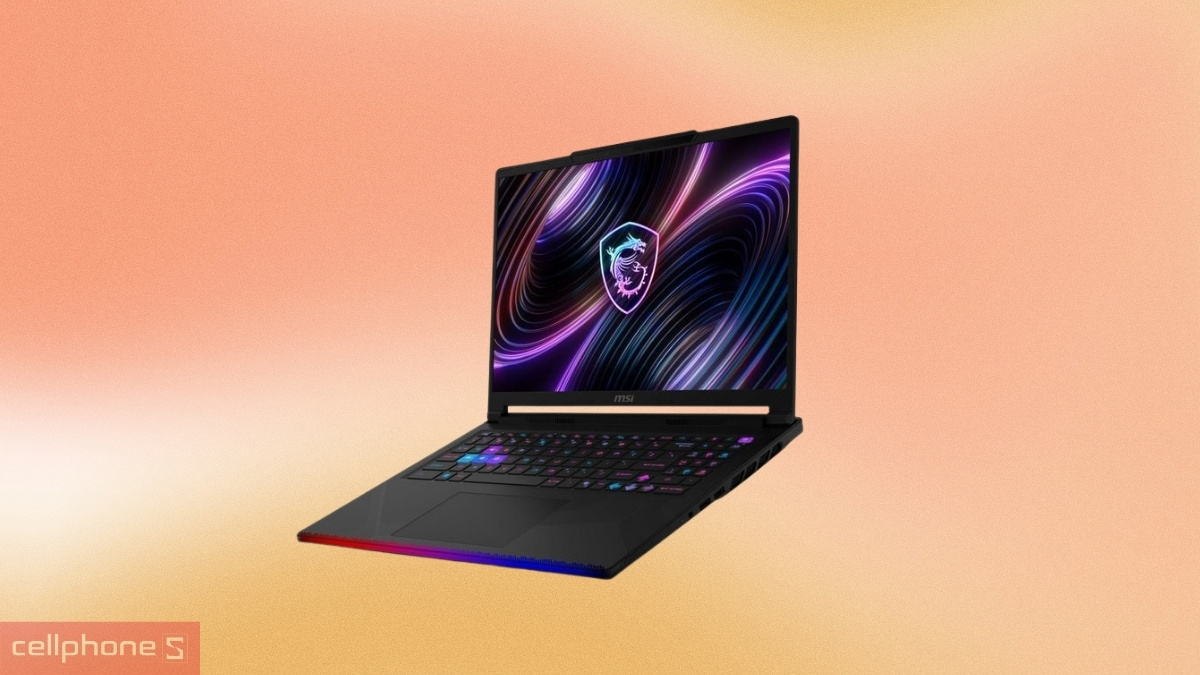 Cổng kết nối laptop MSI Raider 16 Max HX B2WI-095VN