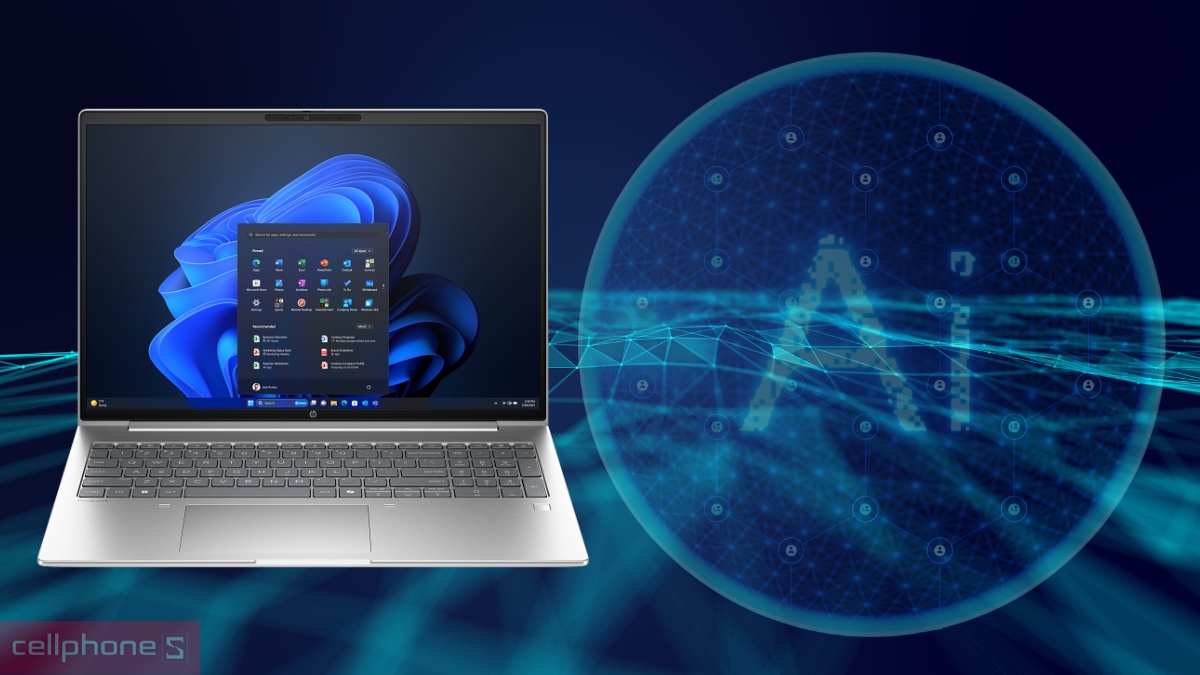 Công nghệ AI laptop HP ProBook 4 G1I 16 BQ5D9PT