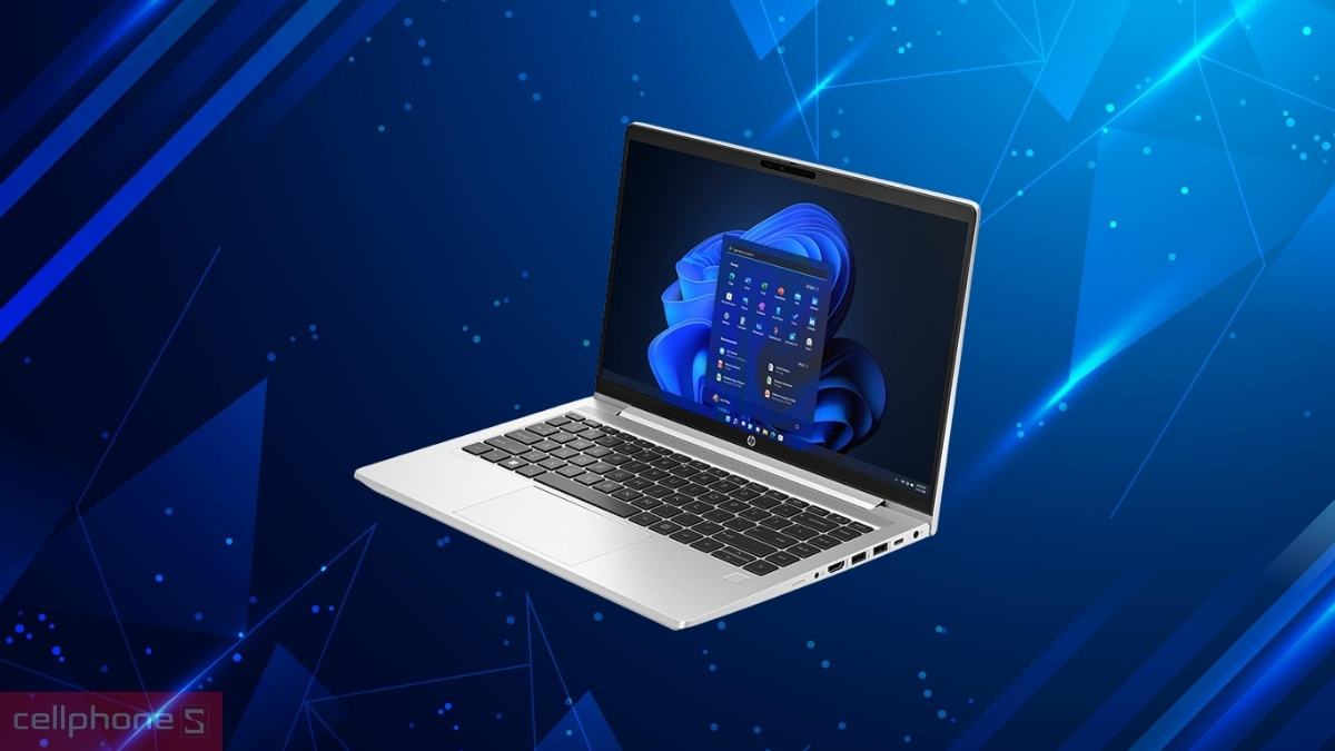 Chip Ryzen 7 7730U mạnh mẽ trên Laptop HP Probook 445 G10 878T9PA