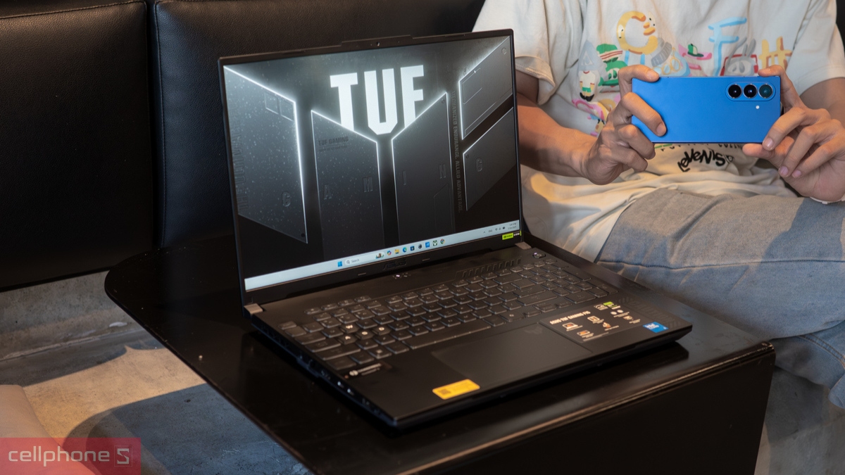 AI trên laptop ASUS TUF Gaming F16 FX607VU-RL045W