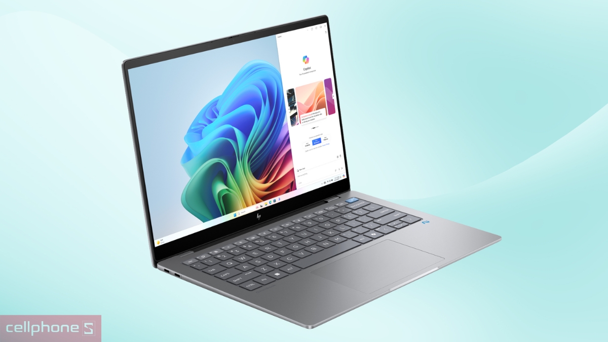 Cấu hình laptop HP Omnibook X Flip 14-FK0092AU BZ7P5PA Ryzen AI 5
