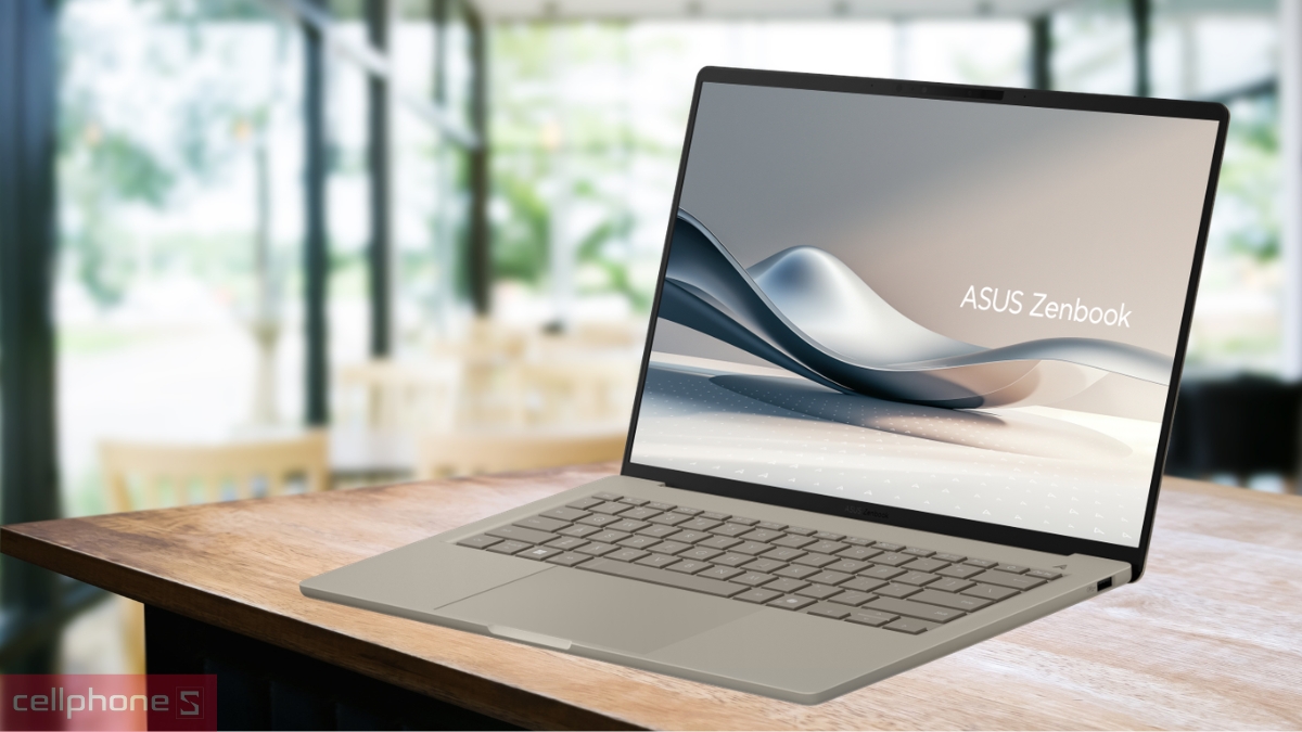 Cấu hình trên laptop Asus Zenbook A14 UX3407NA-QD132WS