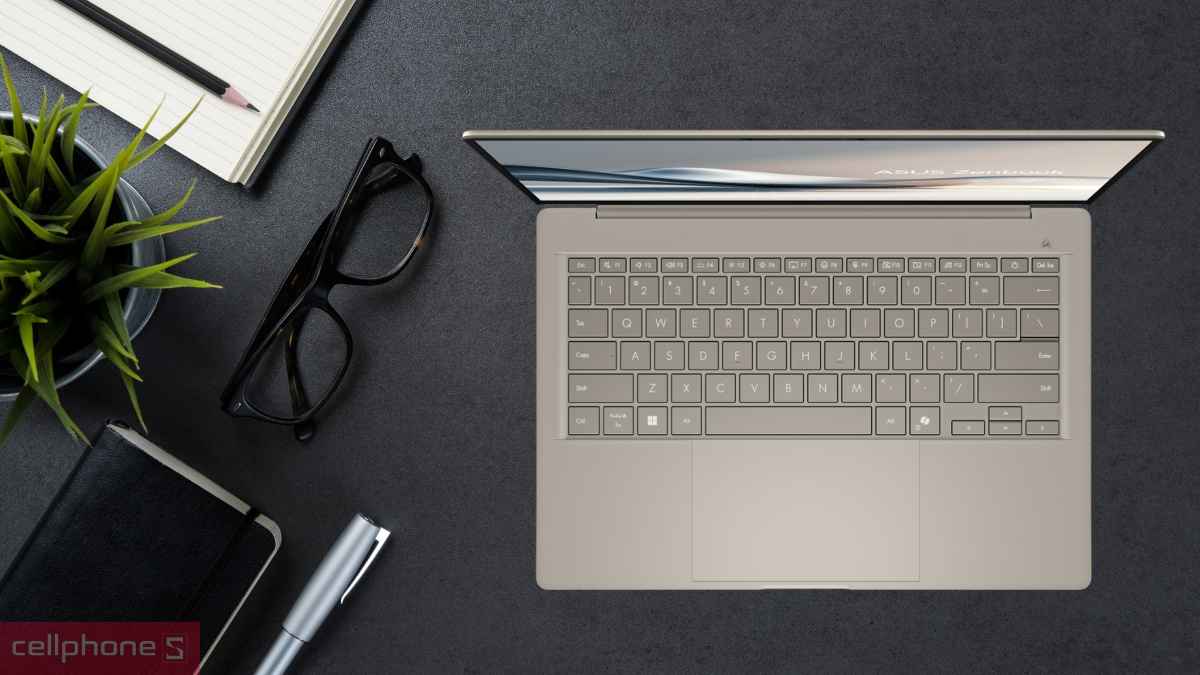RAM trên laptop Asus Zenbook A14 UX3407NA-QD132WS