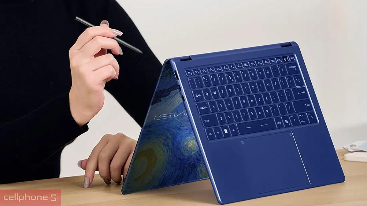 Ai nên mua laptop MSI Prestige 14 Flip AI+ Vincent Van Gogh Edition - Starry Night Over The Rhône 14T234-260VN