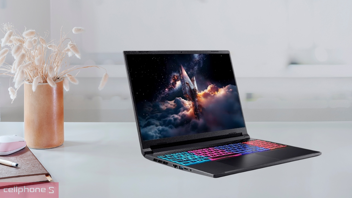 Công nghệ AI hiện đại của laptop Acer Gaming Nitro V 16S ProPanel ANV16S-41-R337