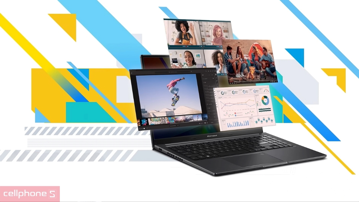 Bộ vi xử lý Laptop ASUS Vivobook 14 X1404VA-EB355W
