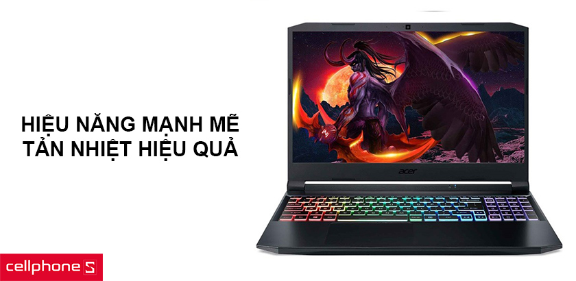 Hiệu năng mạnh mẽ cùng khả năng tản nhiệt hiệu quả