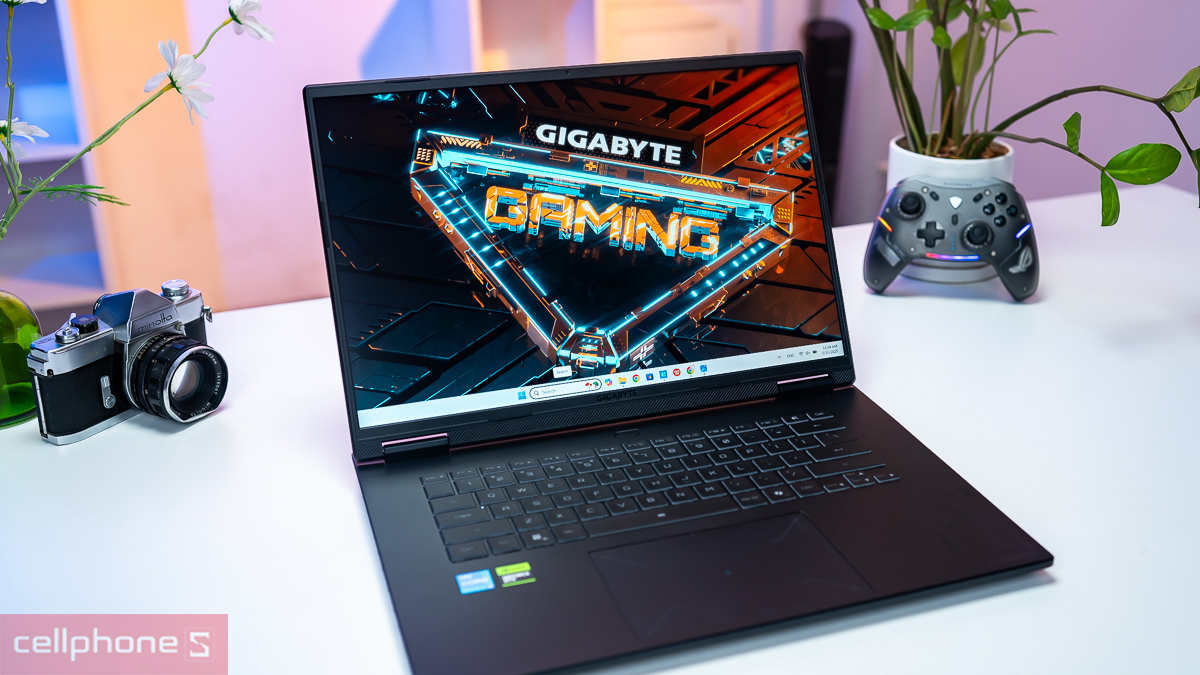 Thiết kế laptop GIGABYTE Gaming A16 GA6H-CTHH3VN893SH