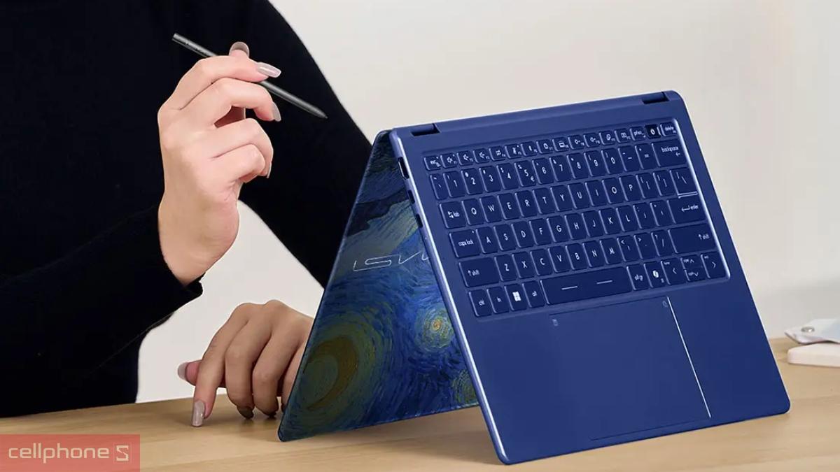 Ai nên mua laptop MSI Prestige 14 Flip AI+ Vincent van Gogh Edition - The Starry Night 14T235-259VN