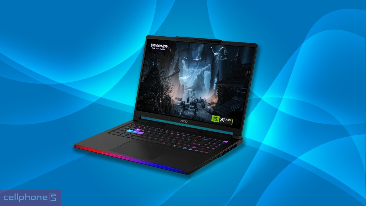 Công nghệ AI laptop MSI Raider 16 Max HX B2WI-095VN
