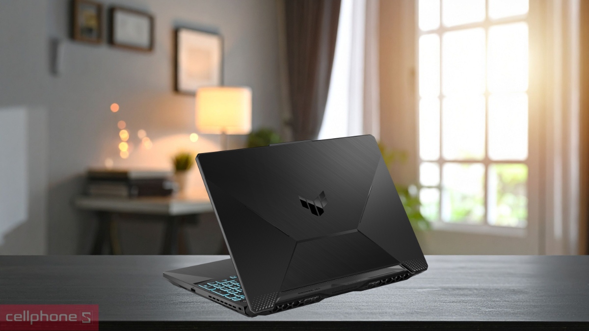 Thiết kế laptop ASUS TUF Gaming A15 FA506NCG-HN329W